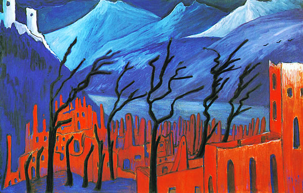 Marianne_von_Werefkin_-_Rote_Stadt_1909